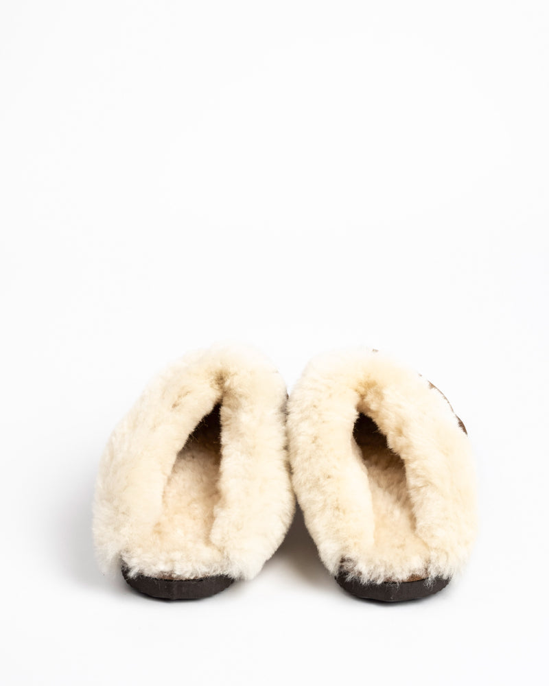 Sheepskin Coronet Slipper Mule