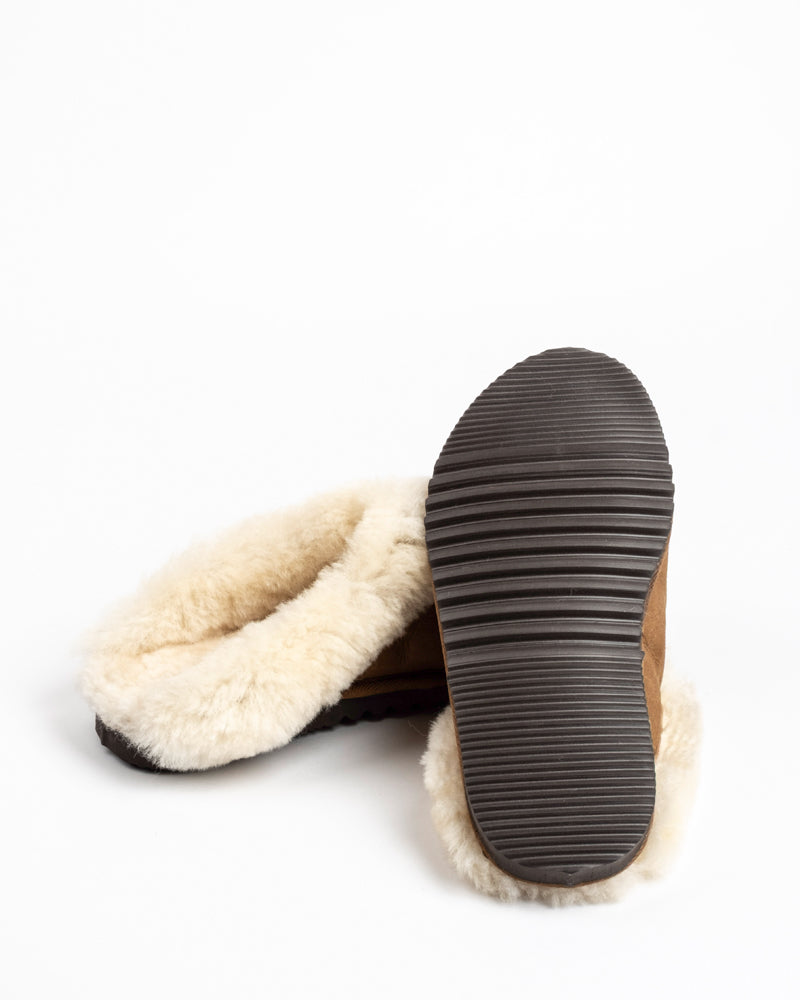 Sheepskin Coronet Slipper Mule