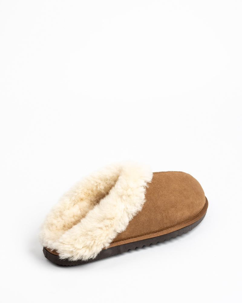 Sheepskin Coronet Slipper Mule